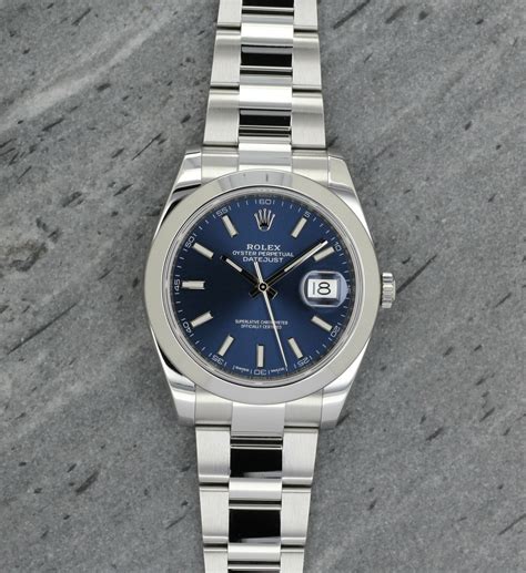 datejust fond bleu